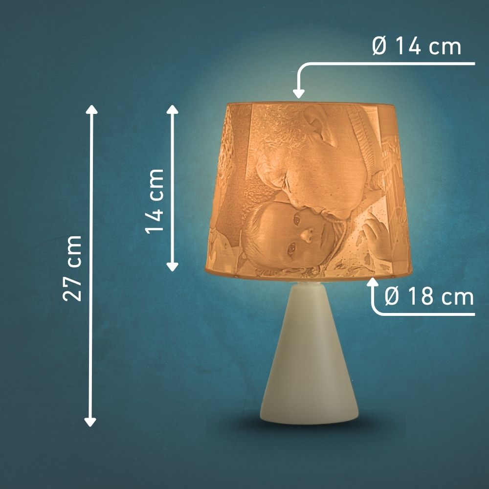 Aura fényképes lámpa